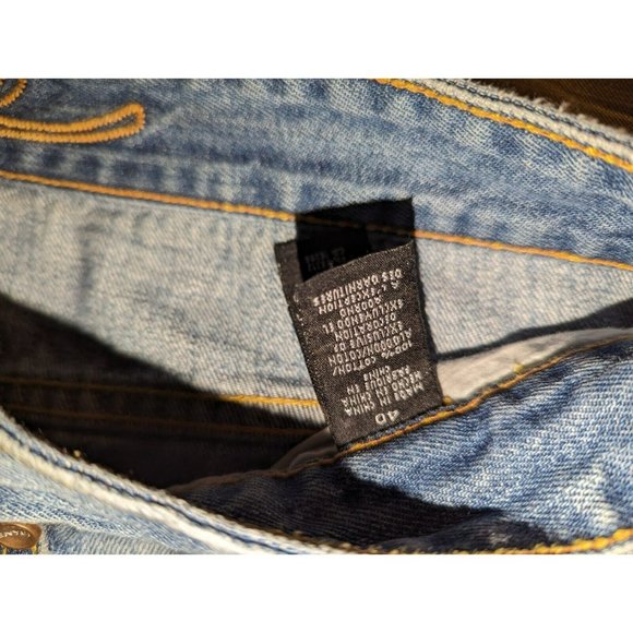 ENYCE Jeans Mens 40x32 Y2K Baggy Wide Pipe Embroidered Urban Skater JNCO Style - Picture 4 of 11